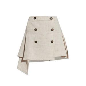 비비안웨스트우드 식스 버튼 비대칭 미니 스커트