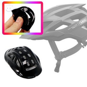 진지애마켓 자전거 오토바이 인라인 킥보드 헬멧 턱 받침 턱끈 패드 고무패드 헬멧 턱 보호패드, 블랙