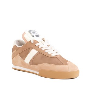 끌로에 킥 로고 패치 스니커즈, Europe 40(KR 265), 베이지계열