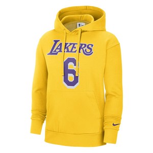 나이키 NBA LA 레이커스 르브론 제임스 #6 후디, 옐로우계열, Standard XL(KR 110)