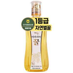 한국양봉농협 아카시아 꿀, 1kg, 1개