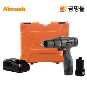 아임삭 AH310T 충전햄머드릴 10.8V 2.0AH 2단속도조절 무선 함마 드릴, 1개