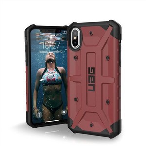 UAG 아이폰 Xs/X [5.8인치 스크린] 케이스 패스파인더 [카마인] 러기드 밀리터리 드롭 보호 커버, iPhone Xs / X, Pathfinde - Camine, Pathfinde - Camine, Pathfinde - Camine