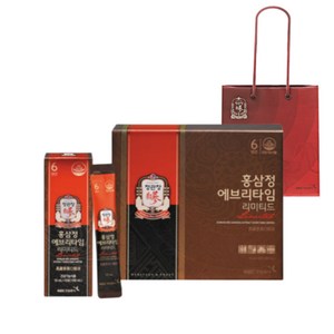 정관장 홍삼정 에브리타임 리미티드 10ml 30포 쇼핑백증정, 300ml, 1개