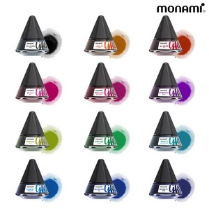 모나미 병잉크 캘리그라피 만년필 잉크 12색 30ml, 지중해의 올리브