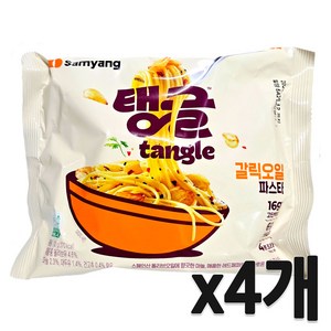tangle 갈릭오일파스타 100g, 4개