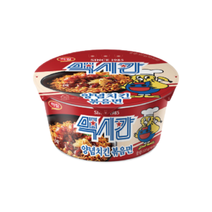 맥시칸 하림 양념치킨 볶음면 127g, 6개