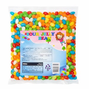 대용량 사우어 젤리빈, 1kg, 1개