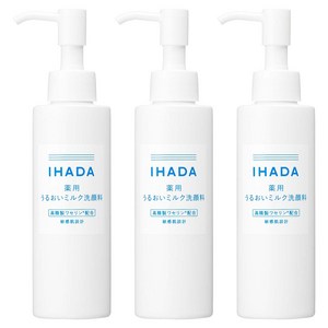 이하다 모이스처 밀크 세안제, 140ml, 3개