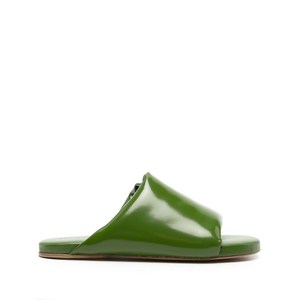 보테가 베네타 쿠션 패딩 슬라이더 샌들, Europe 36(KR 230), 그린계열
