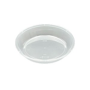 일회용 타원형 덮밥 파스타 샐러드 용기 750ml (투명), 50개, 3개
