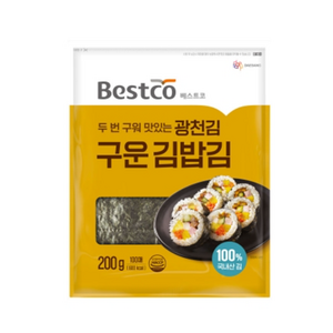 베스트코 광천김 구운 김밥김, 1개, 200g