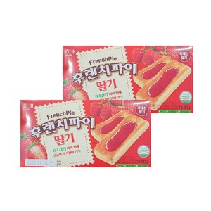 후렌치파이 딸기, 192g, 2개
