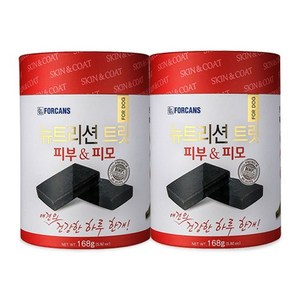 포켄스 강아지 뉴트리션 트릿 영양제, 168g, 피부/피모, 2개