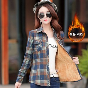NEW 100%순면/여성 체크 셔츠/여성 기모 셔츠/올젠 셔츠/코듀로이셔츠/여성남방/겨울남방/폴로여성셔츠/폴로셔츠 코디/슬림핏/트렌디