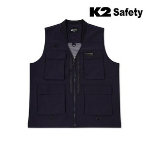 K2 Safety VE-2603 베스트 조끼 작업복 단체복 근무복 워크웨어 오피스웨어 쿨조끼, 1개