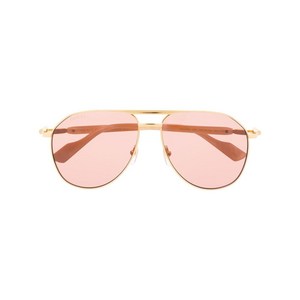 구찌 파일럿 프레임 틴트 선글라스