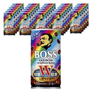 BOSS(보스) 산토리 커피 보스 레인보우 마운틴 블렌드 185g×30개, 185g, 30개