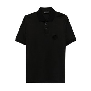 엠포리오아르마니 로고 패치 폴로 셔츠, 블랙계열, Standard M(KR 100)