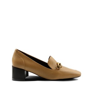 토리 버치 Jessa chain-embellished block-heel pumps