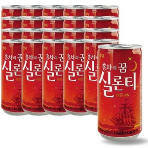 롯데칠성음료 실론티, 175ml, 20개