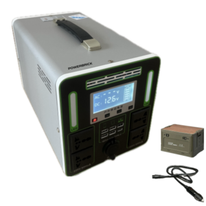 파워브릭 파워뱅크 휴대용 대용량 캠핑 낚시 보조 배터리, 1000w 1200wh