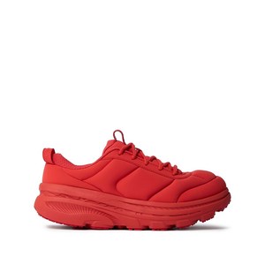 HOKA 본디 퀼팅 레이스업 스니커즈, US men 7.5(KR 255), 레드계열