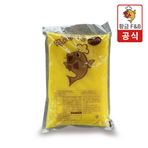 황금잉어빵 슈크림앙금, 2.5kg, 2개