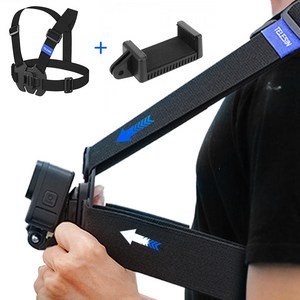 텔레신 고프로 오즈모액션 체스트 마운트 원터치 바디캠 가슴스트랩 인스타360 에이스프로