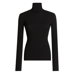 돌체앤가바나 골지 스웨터, 블랙계열, Italy 44(KR 66)