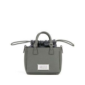 메종 마르지엘라 5AC 호리존탈 레더 토트 백