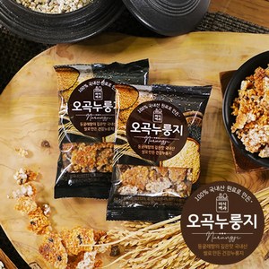 [믿을 수 있는 국산 쌀로 만들어 더욱 구수한] 미식백과 오곡누룽지, 60g, 1세트, 60개