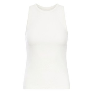 보테가 베네타 ribbed tank top, 화이트계열, Standard M