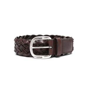 골든 구스 우븐 레더 벨트, cm 80, 브라운계열