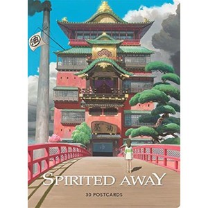 Spirited Away: 30 Postcards : 센과 치히로의 모험 엽서 30장 세트, Chronicle Books