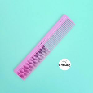 [롤킹]바리깡빗 클리퍼빗 프로 30 실콤 미용실빗 5컬러, 핑크, 1개