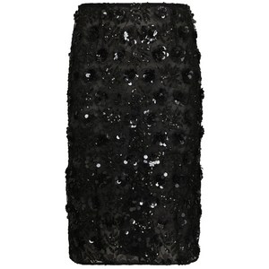 돌체앤가바나 시퀸 장식 스커트, 블랙계열, Italy 42(KR 55)