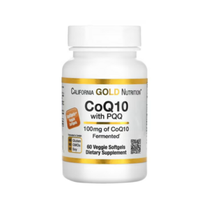 CGN 캘리포니아 골드 뉴트리션 코큐텐 코엔자임Q10 PQQ, 100mg, 1개