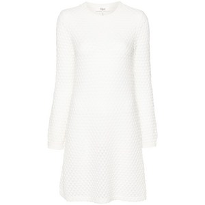 끌로에 포인텔 니트 미니 드레스