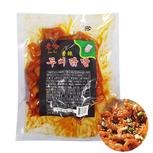 홍홍 중국식품 로하 쏸라무뼈닭발 150g 중국닭발 쏸라맛닭발, 1개