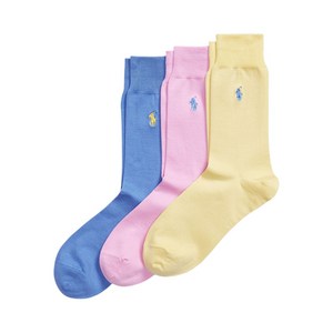 폴로랄프로렌 로고 자수 양말 3팩 세트