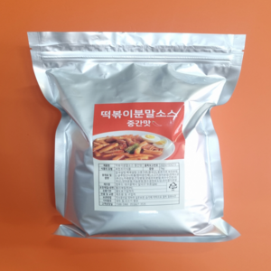 정푸드 떡볶이소스 중간맛, 1kg, 1개