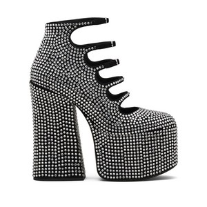 마크제이콥스 키키 라인스톤 장식 펌프스 160mm, Europe 40(KR 275), 블랙계열