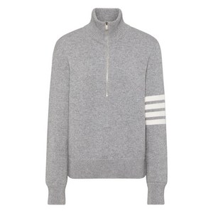 톰 브라운 4 바 저지 스티치 메리노 울 스웨터, 그레이계열, Italy 42(KR 66)