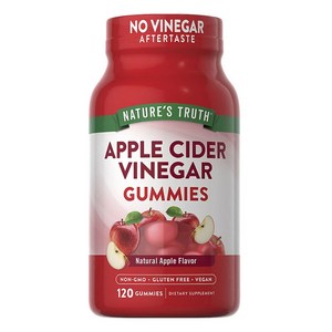 네이쳐스트루쓰 애플 사이다 식초 사과 맛 구미, 120정, 1개