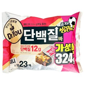 닥터유 단백질바 한입쏙, 324g, 2개