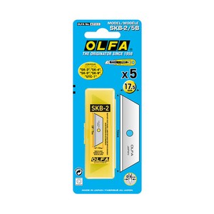 올파 SK-4용 커터날 SKB-2 SKB-2 5B 커터날 칼날 OLFA, 1개