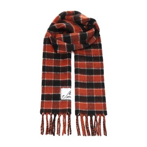 마르니 체크 프린지 스카프