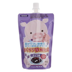 류카쿠산 약 잘 먹었네 젤리형 오블라토 포도맛 팩, 200g, 1개