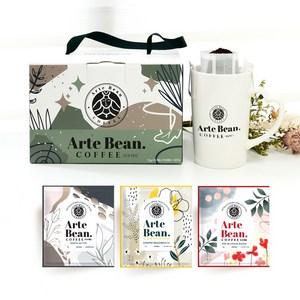 아르테빈 맛있는 드립백커피 선물세트 핸드드립 내려먹는 티백 싱글 브렌딩, 12g, 15개입, 1개